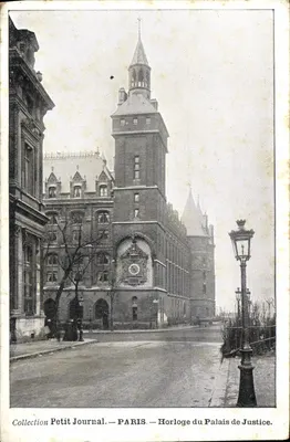 Paris — Horloge du Palais de Justice — Collection Petit Journal