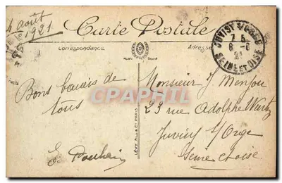 Deauville — Salida hacia las Regatas — LL. n°150 — Reverso