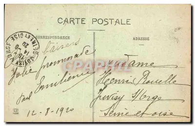 Cauterets - Spadzista Mauchourat — Fototypia Labouche Frères, Toulouse, nr 85 — Rewers