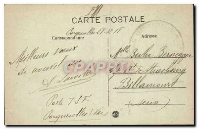 Toulon — Teatro Municipal — B. C. n°108 — Verso