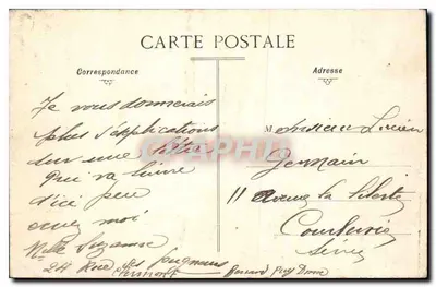 Royat-les-Bains — Cachoeira do Parc — L'Urimiello - Paris 567 — Verso