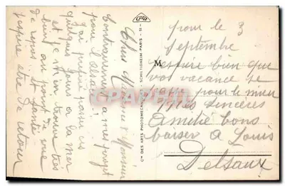 Boulogne-sur-Mer — Vue prise du Calvaire — éditeur C. des Arts Photomécaniques, n° 12 — Verso