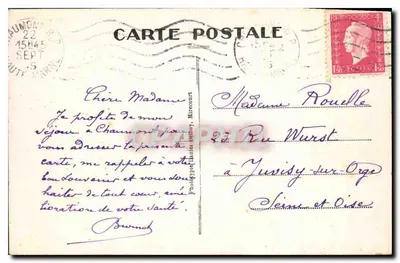 Chaumont — Most Viaduc (wysokość: 53 m; długość: 654 m) i Dolina St-Roch — D.D. — CRAPHIL — Rewers