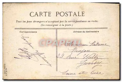 LOURDES - La Basilica, vista dall'alto — editore AQUA-Photo, n° L.7.28 Cm — Verso
