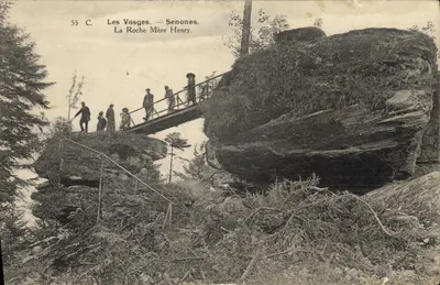 Os Vosges — Senones. A Roche Mère Henry — C. 55
