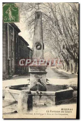 Mornas — Fonte do Cours — Editions Artistiques J. Brun et Cie Carpentras