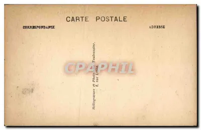 Nice - Aleja Verdun — widok panoramiczny — Héliogravure et Photographie Toulousaine, 8, rue Lefebvre — Rewers