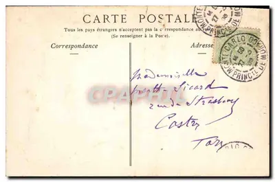 Kasyno Monte-Carlo — Terrasy — kolekcja ND. Fot. n°544 — Rewers