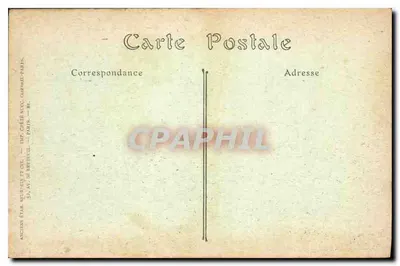 CANNES — Bulwar Croisette i plaża — wydawca anonimowy, nr 718 — Rewers