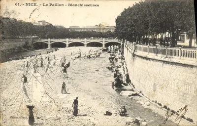 Nice - Le Paillon - Lavadeiras — Edição Gilletta, Nice, n°61