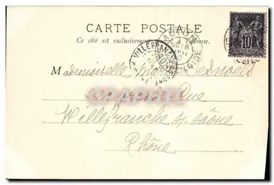 Porta św. Andrzeja — Autun — wydawca 'B. Fails' nr 0.15 — Rewers