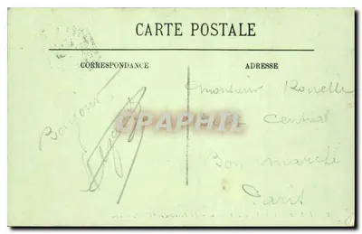 Fontainebleau — O Castelo, O Pavilhão e o Lago — LL. — Verso