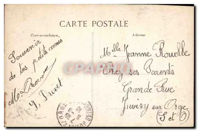 Palais de FONTAINEBLEAU — Salon de Louis XIII — Éditeur : 560 — Verso