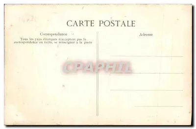 Palacio de Fontainebleau — El Salón de Tapices — Editor E.D. n°22 — Reverso