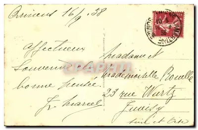 Amiens — Katedra św. Leu i rzeka Somma — wydawca Amiens, n° 50 — Rewers