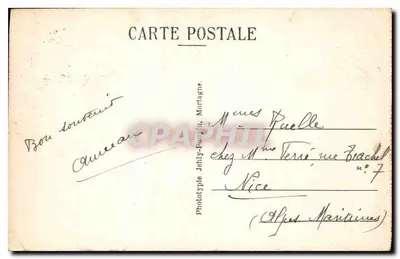 Les Sables-d'Olonne (Vendée) — Studnia Piekielnego — Phototype Jehly-Fournin, Mortagne, n°107 — Rewers