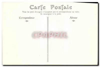 Stad CARCASSONNE — Oprij naar de Poort van l'Aude — Achterkant