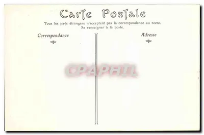 Stad CARCASSONNE — Hoofdingang — N.D. (n°7) — Achterkant