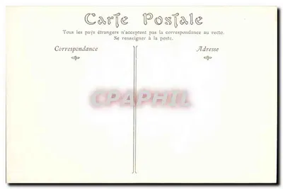 Ciudad de CARCASSONNE — Vista tomada desde el Oeste — Editor no identificado, n° 138 — Reverso