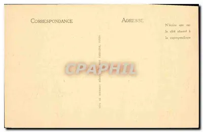 Autun - Wewnętrzne wnętrze katedry św. Lazara — Wyd. Tavernier i Chalamet, n° 161 — Rewers