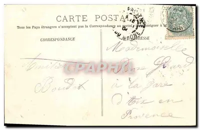 Nice — Widok na Ogrody Publiczne — LL. n° 916 — Rewers