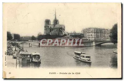 Paris — Ponta da Cidade — B. Fr., Paris, n°85