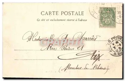 Parigi - La Stazione di Lione — vista dell'edificio con il suo orologio — editore non visibile — Verso