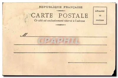 Bouches-du-Rhône — karikatura żołnierza i chłopa — G. Frison, 2. seria — Rewers