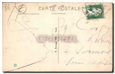La Roche-Posay (Vienne) — Il Ponte sospeso sulla Creuse e la Vista Generale (lato Nord) — Verso