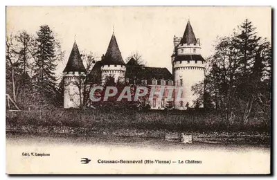 Ceuussac-Bonneval (Hte-Vienne) — O Castelo — Édit. V. Leepinas