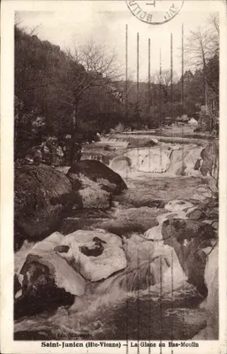 Saint-Junien (Hte-Vienne) — A Glane no Bas-Moulin — Edição Villonoreix
