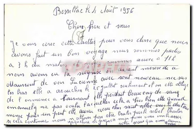 St-Junien (H.V.) — A Glane sob o Chalet — Myr — Verso