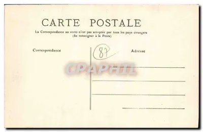 Haute-Vienne — 74 — ROCHECHOUART, el Castillo — Reverso
