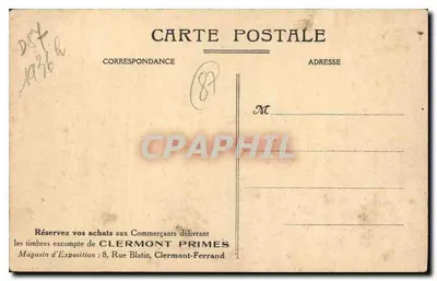 Castelo de Rochecouart — Alta-Vienne — Editor 'Les Châteaux de France' — Verso