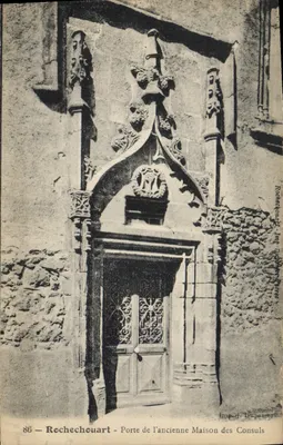 Rochechouart — Porta da antiga Casa dos Conselheiros — Imp. 24. Laupeaer