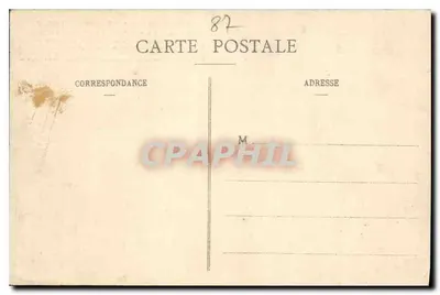 Ruiny zamku Chalussé — Haute-Vienne, okolice Limoges — wydawca nieznany, nr 454 — Rewers