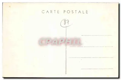 St-Martin-Terressus (Hte-Vienne) — O Lago do Barragem — Combier Imp. Macon — Verso