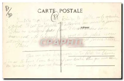 Chalos (H-V.) — A Torre do Forte — editor H-V. n°111 — Verso