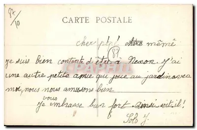 Nexon — Parc du Château — Le Roccher Saint-Ferréol — Verso