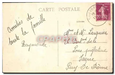 In Limousin — Voudrio plo t'embrossa — Achterkant