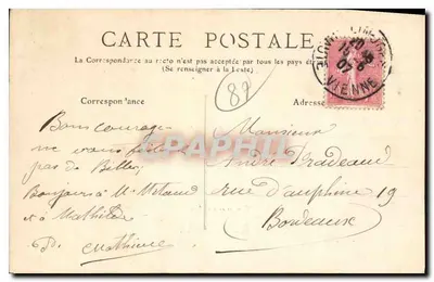 Herinnering aan het Limousin — 2353 — T.L. (uitgever) — Achterkant