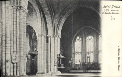 Saint-Yrieix (Ain) — Igreja do Moustier — L. Maillard, Editor, Depositado.