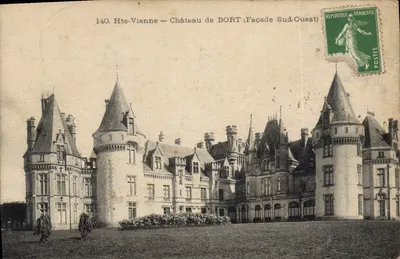 Castelo de BORT — Fachaça Sudoeste — Hte-Vienne