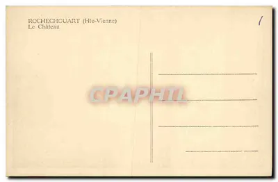 Rochechouart — El Castillo — Reverso