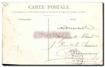 Limousin — Château de Bord — Nouvelles Galeries, Limoges — Verso