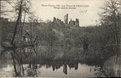 As Ruínas de CHALUCET — Miragem na Briance — Haute-Vienne - 300