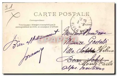 Dourdan — Katedra widziana z wieży — ELD — Rewers