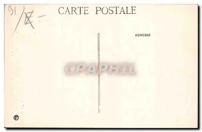 Dourdan — Widok kaplicy w południowo-zachodniej wieży zamku — Guignan photo — Rewers