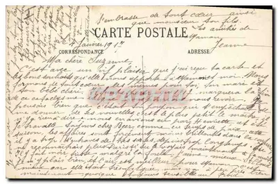 Saint-Cloud — Park — Skrzypiec — LL — H. Janner 1917 — Rewers