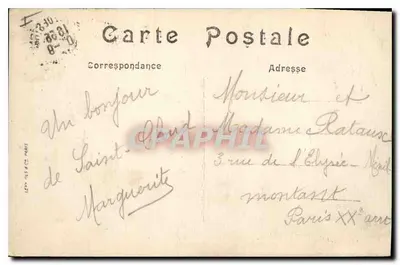 Saint-Cloud — Park — Basen i Aleja Kończyny — LL. — Rewers